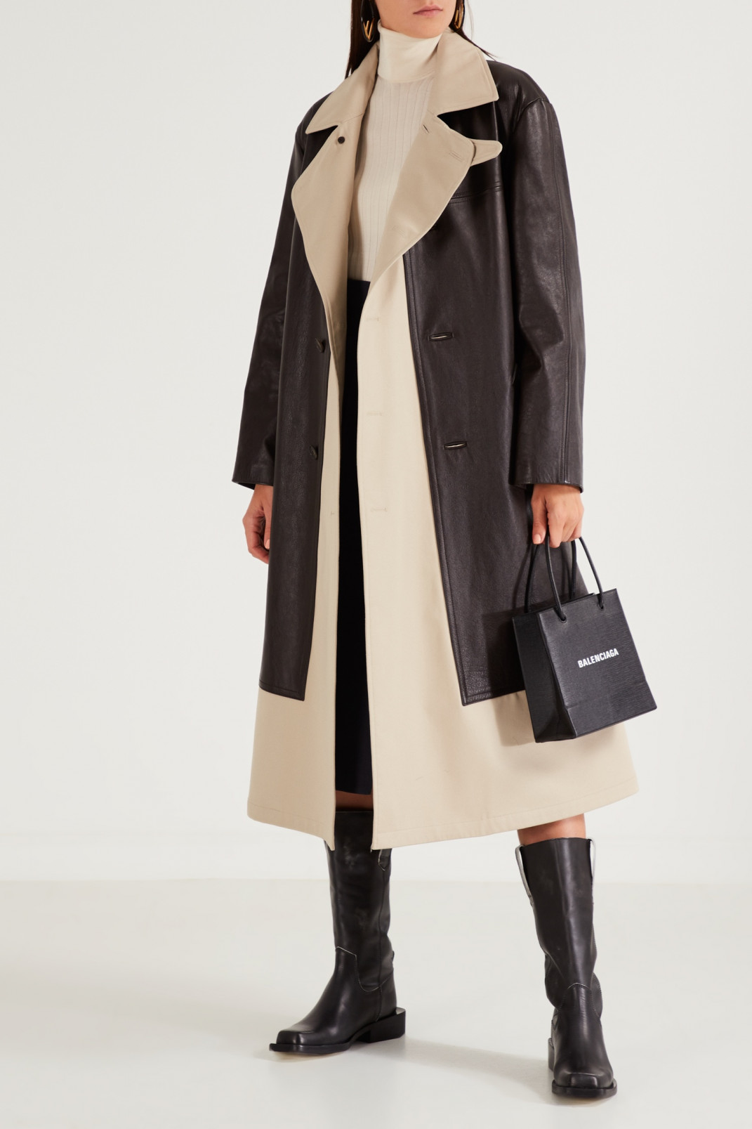 Пальто Balenciaga  –  528698 Пальто Модель Верх-Низ