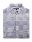 Рубашка из хлопка и льна с узором Tommy Hilfiger  –  Общий вид
