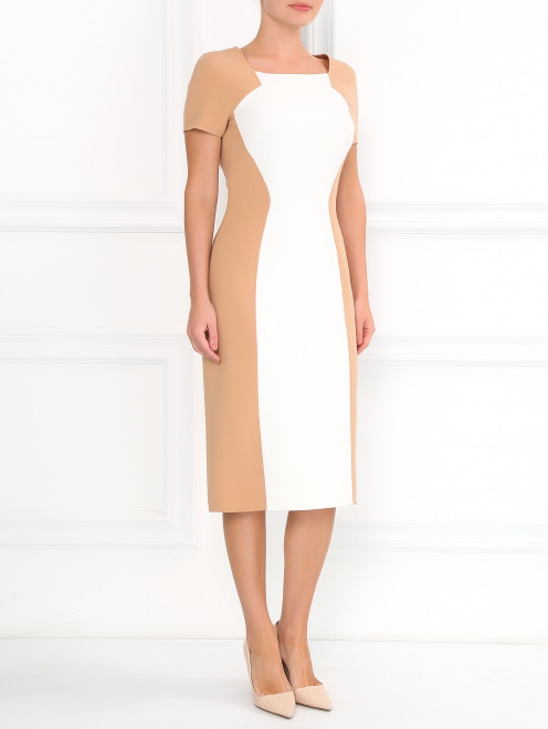 Платье-футляр из шерсти Michael Kors - Модель Общий вид