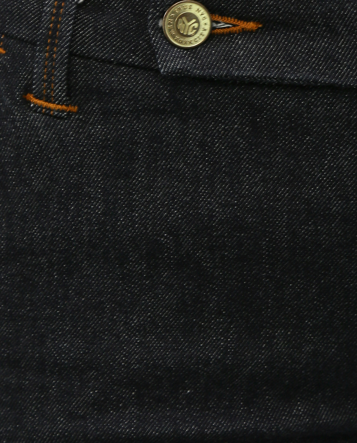 Джинсы-клеш от бедра с боковыми карманами True NYC  –  Деталь  – Цвет:  Синий