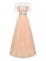 Платье из сетки с вышивкой стеклярусом Temperley London  –  Общий вид