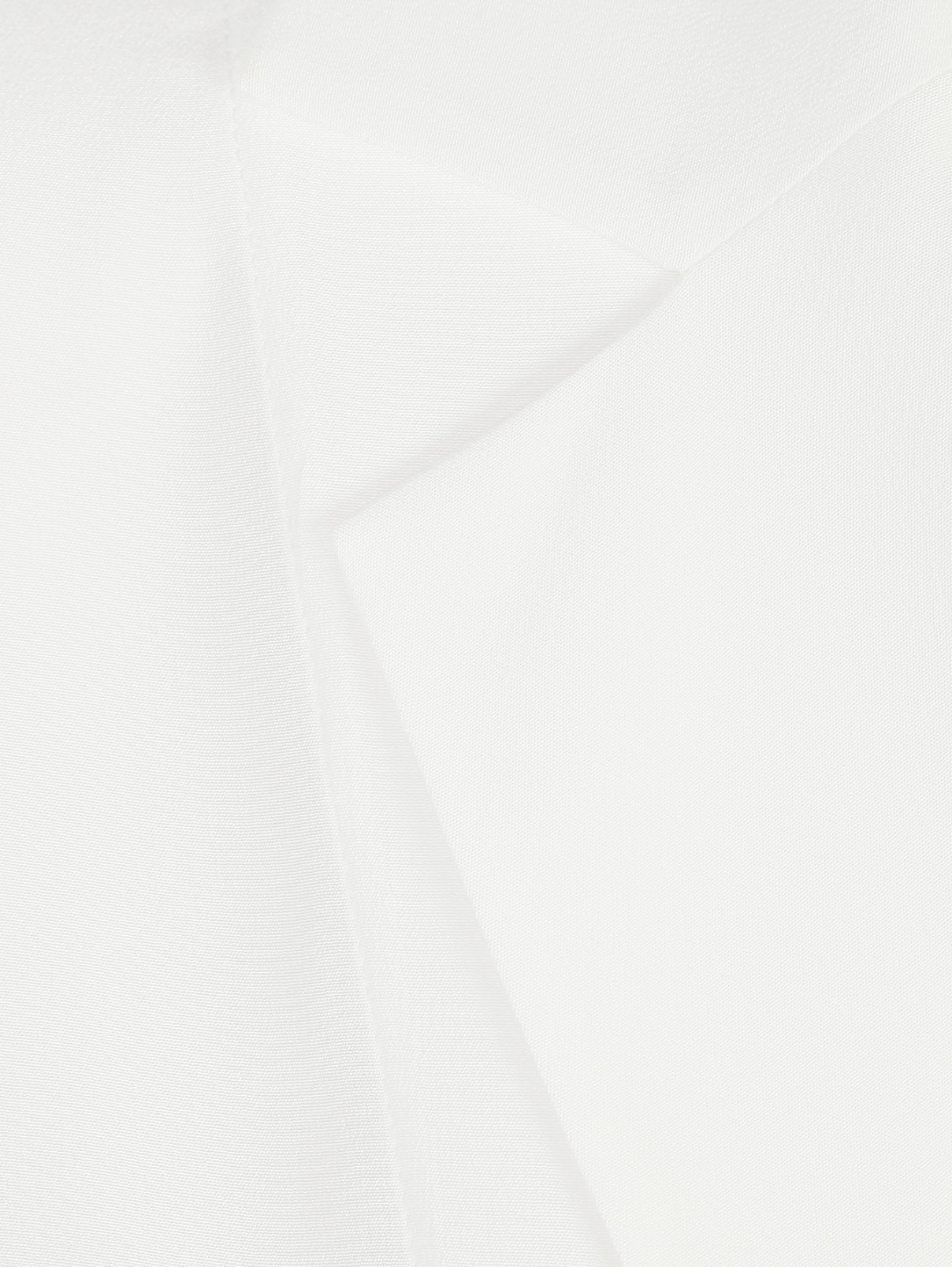 Шелковая блуза с запахом Alberta Ferretti  –  Деталь1  – Цвет:  Белый