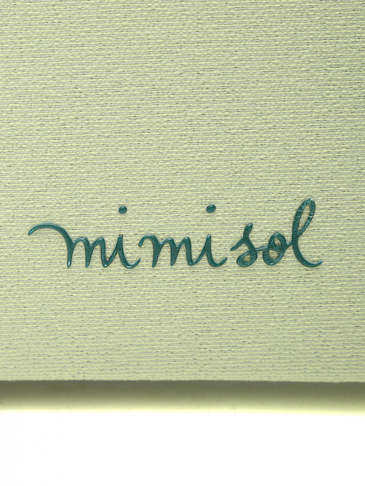 Сумка расшитая кристаллами MiMiSol  –  Деталь  – Цвет:  Зеленый