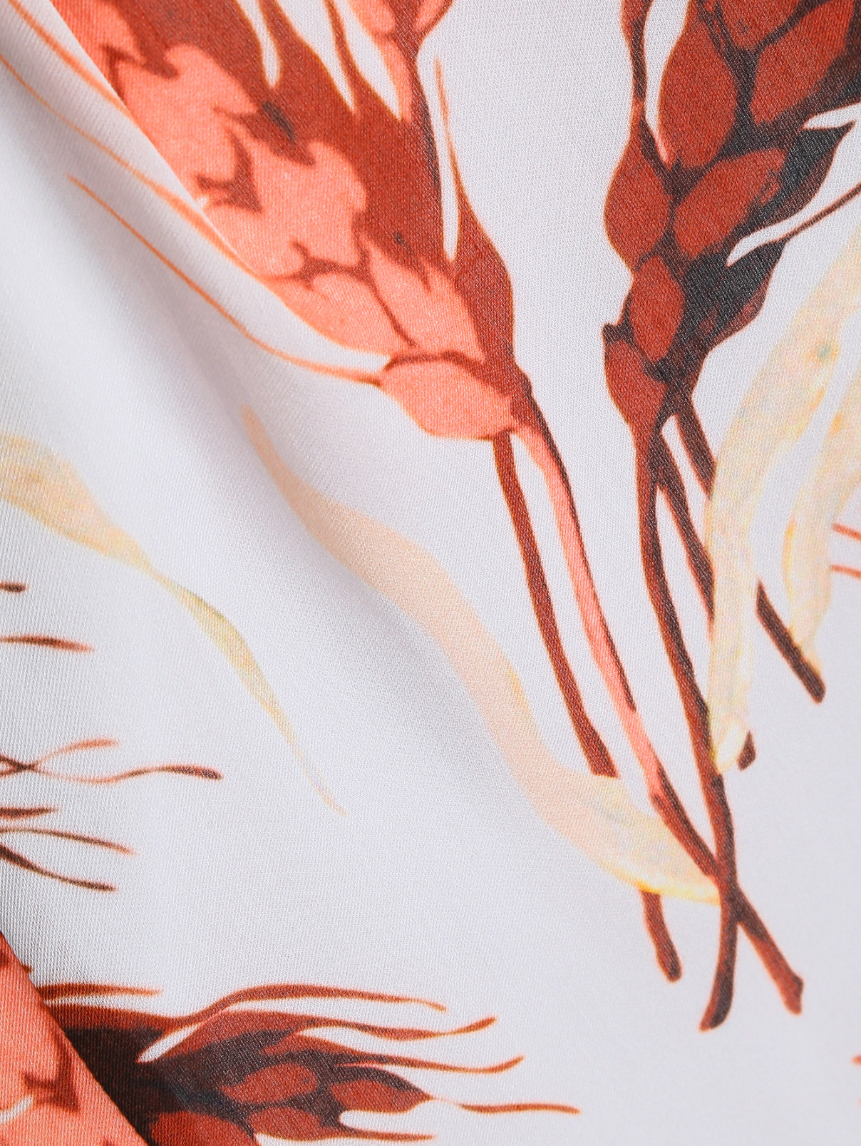 Платье-миди без рукавов с узором Vivienne Westwood  –  Деталь1  – Цвет:  Серый