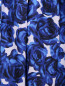 Юбка из хлопка с цветочным узором Carolina Herrera  –  Деталь
